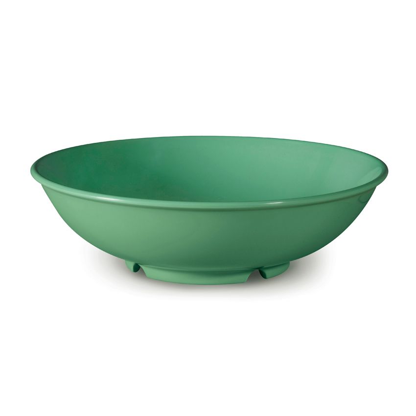 G.E.T. Diamond Mardi Gras&trade; Rainforest Green 60 Oz. Pasta Bowl