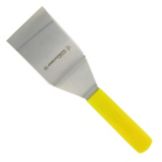 Dexter Russell Sani-Safe&reg; Yellow Handle 4 x 3" Turner