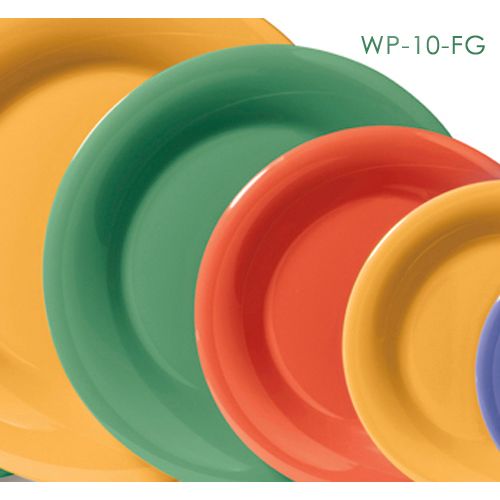 G.E.T. Diamond Mardi Gras&trade; Rainforest Green 10-1/2" Plate
