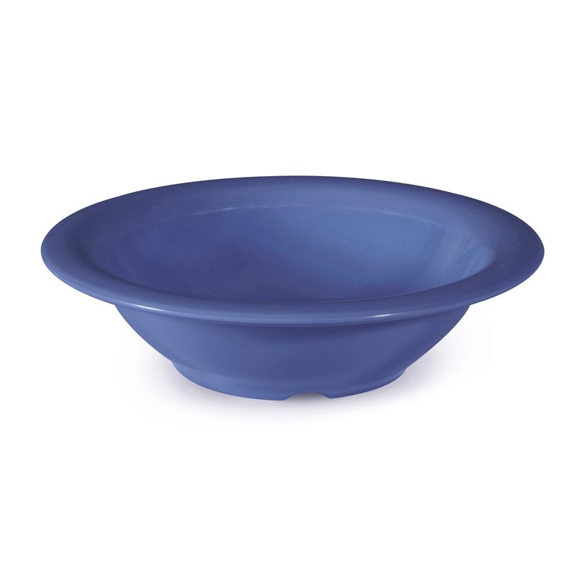 G.E.T. Diamond Mardi Gras&trade; Peacock Blue 12 Oz. Melamine Bowl