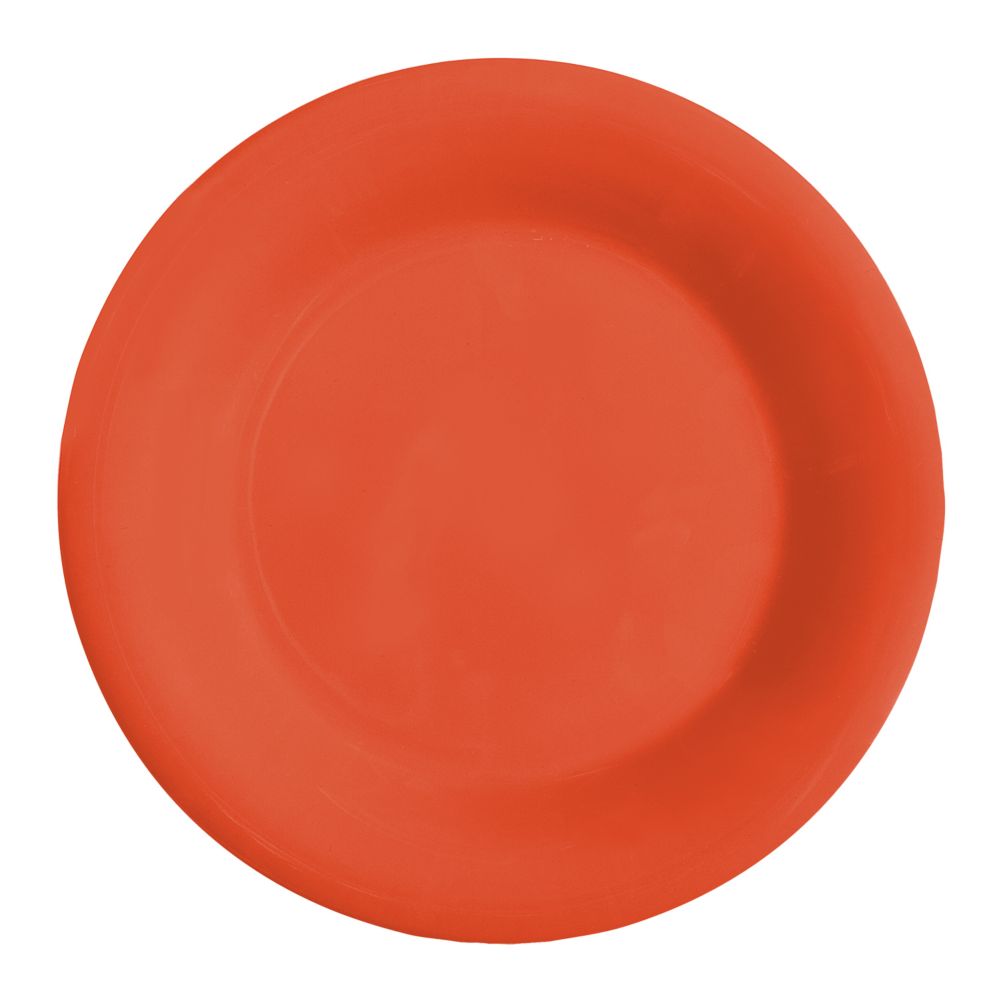 G.E.T. Diamond Mardi Gras&trade; Rio Orange 10-1/2" Plate