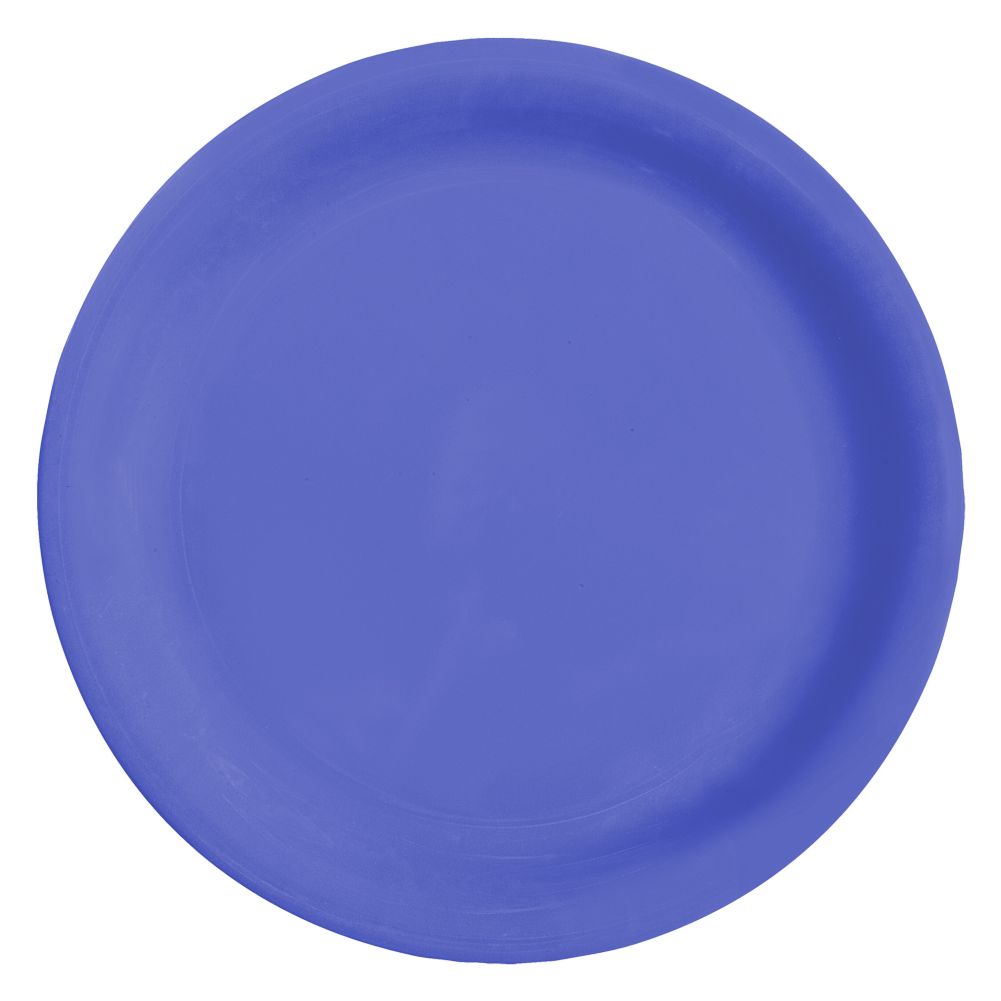 G.E.T. Diamond Mardi Gras&trade; Peacock Blue 6-1/2" Plate