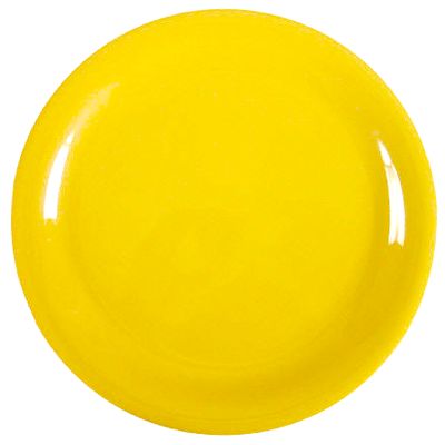 G.E.T. Diamond Mardi Gras&trade; NR Tropical Yellow 10.5" Plate