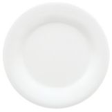 G.E.T. Diamond White&trade; Wide Rim 6-1/2" Melamine Plate