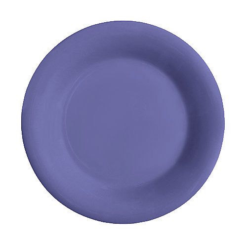 G.E.T. Diamond Mardi Gras&trade; Peacock Blue 10-1/2" Plate
