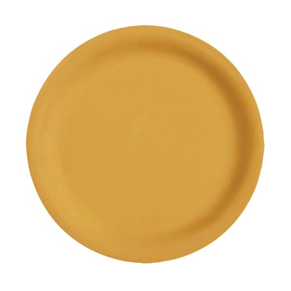 G.E.T. Diamond Mardi Gras&trade; Tropical Yellow 7-1/4" Plate