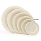 G.E.T. Diamond Ivory&trade; Wide Rim 6-1/2" Melamine Plate