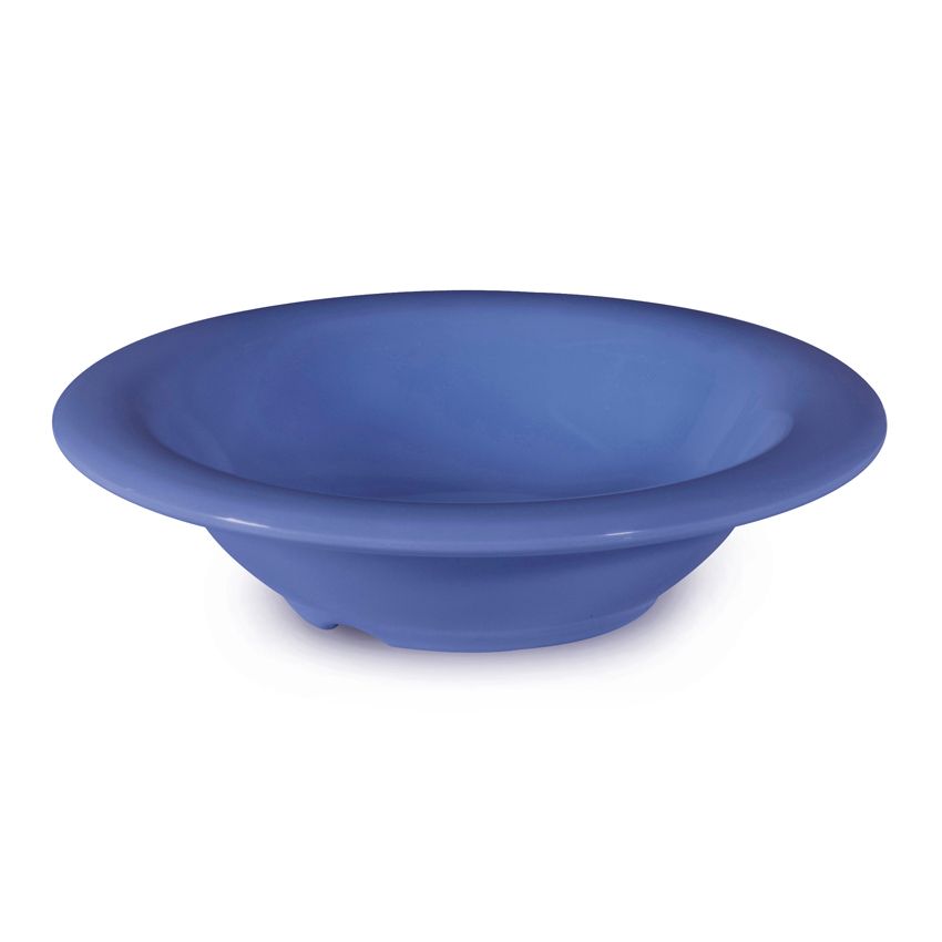 G.E.T. Diamond Mardi Gras&trade; Peacock Blue 4.5 Oz. Melamine Bowl