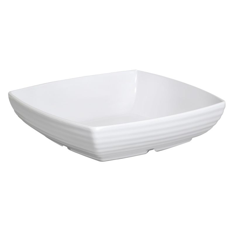 G.E.T. Milano&trade; 11-3/4" White Square Bowl
