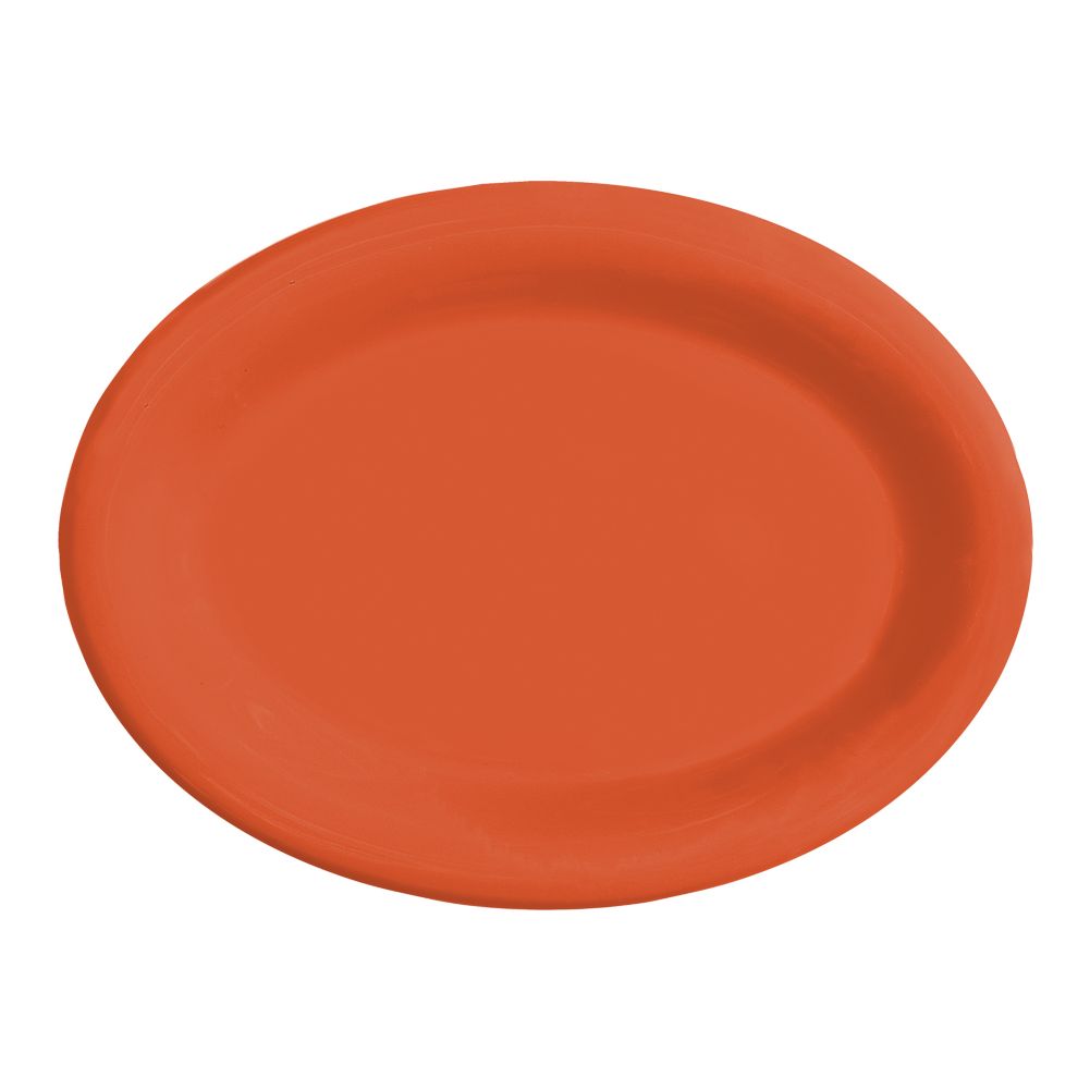 G.E.T. Diamond Mardi Gras&trade; Rio Orange 12 x 9" Platter