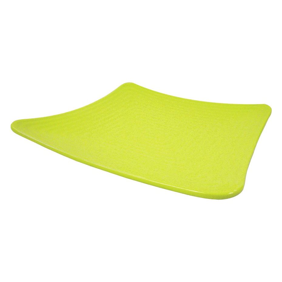 G.E.T. Milano&trade; Shiny Yellow 11-3/4" Square Plate