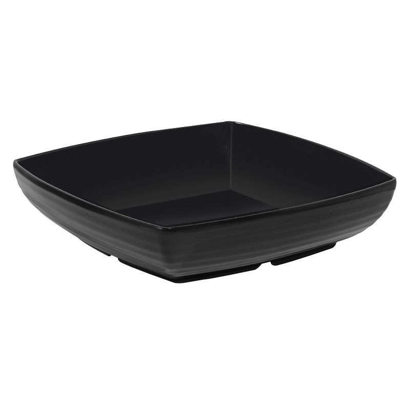 G.E.T. Milano&trade; 11-3/4" Black Square Bowl