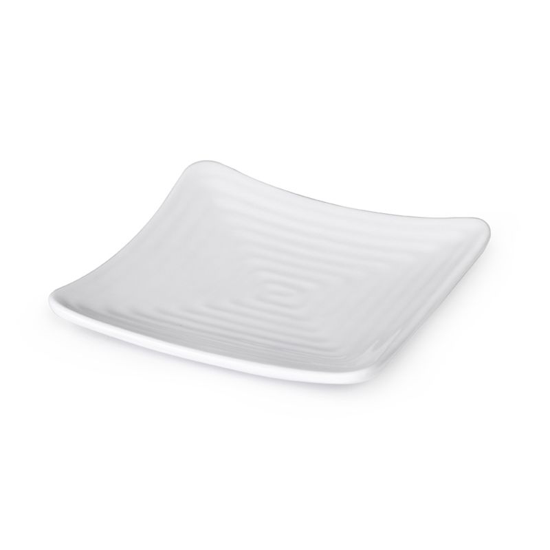 G.E.T. Milano&trade; White 8-3/4" Square Plate