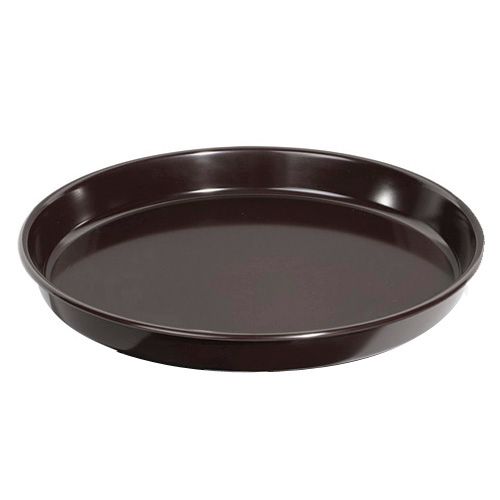 Round Bar Tray, Black, 13"