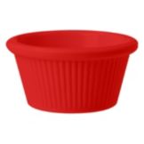 G.E.T.&reg; Red 2 Oz. Fluted Ramekin