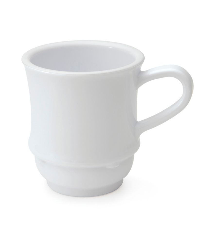 G.E.T. Diamond White&trade; 8 Oz Melamine Stackable Mug