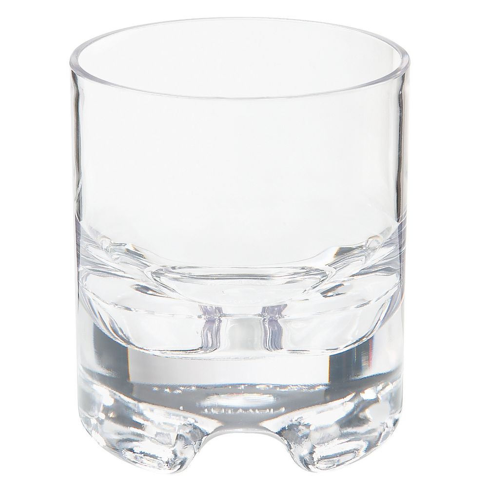 G.E.T. Rock N' Roll Clear SAN Plastic 9 Oz Beverage Glass