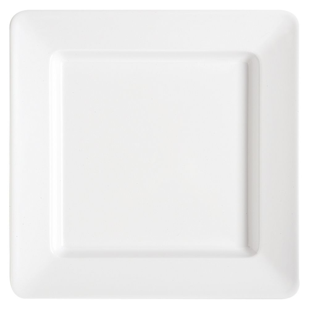 G.E.T. Milano&trade; 12" Square White Plate