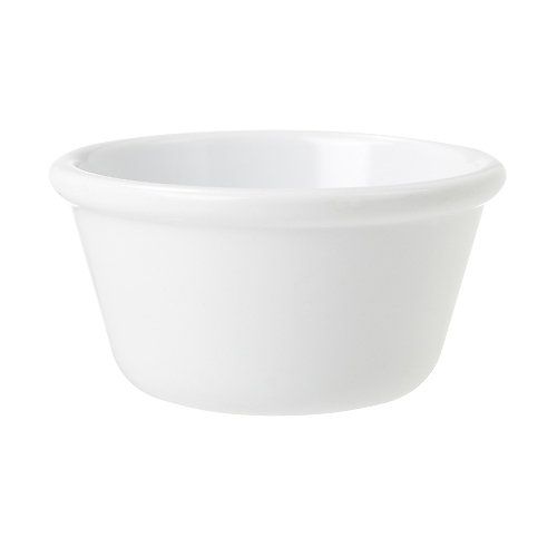 G.E.T. White Melamine 4 Oz. Smooth Ramekin