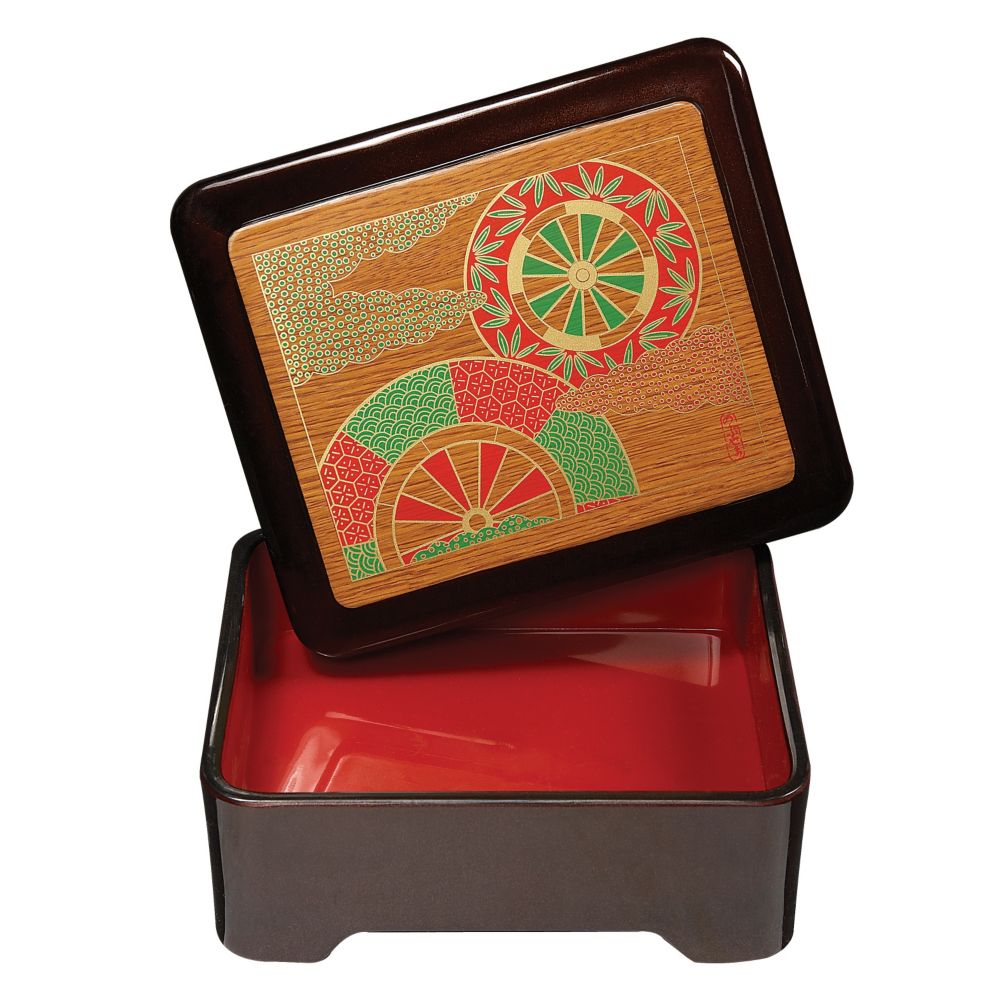 G.E.T. Fuji&trade; 6-1/2" x 5-1/2" Don Jyu Box w/ Cover