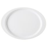 G.E.T. Diamond White&trade; Oval 14-5/8 x 10-1/2" White Platter