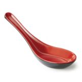G.E.T. Fuji&trade; Black & Red Soup Spoon
