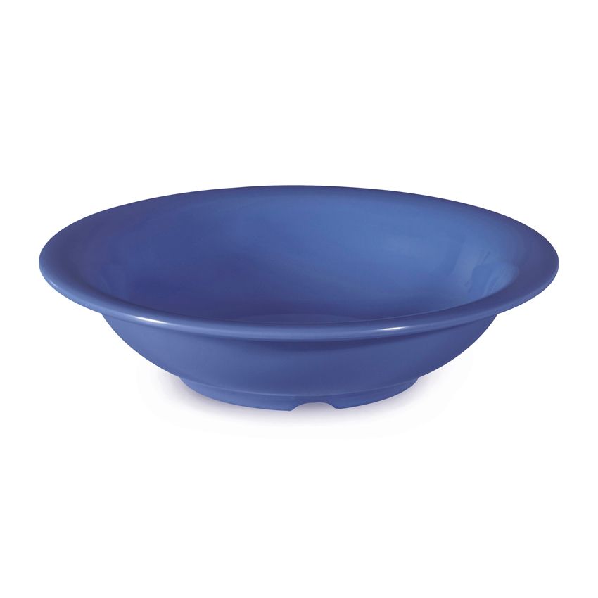 G.E.T. Diamond Mardi Gras&trade; Peacock Blue 16 Oz. Melamine Bowl