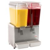 Crathco&reg; The Bubbler&trade; White 5-Gal Dual Beverage Dispenser