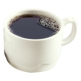 Syracuse White Undecorated Barista&trade; Medium Stacking 8 oz Cup