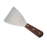 American Metalcraft Slanted Edge S/S Pan Scraper w/ Wooden Handle