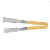 Jacob's Pride Color Coded Kool-Touch S/S VersaGrip Tong, Yellow, 9-1/2
