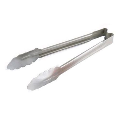Jacob's Pride 1-Piece Heavy Duty S/S Utility Tong, 9-1/2"