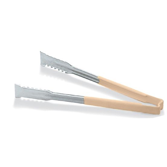 Jacob's Pride 1-Piece Color Coded Kool-Touch S/S VersaGrip Tong, Tan