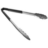 Vollrath One Piece Black Handle 12" Scalloped Kool-Touch&reg; Tongs
