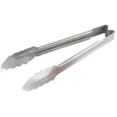 Jacob's Pride 1-Piece Heavy Duty S/S 12" Utility Tong