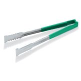 Jacob's Pride Color Coded Kool-Touch S/S VersaGrip Tong, Green, 12