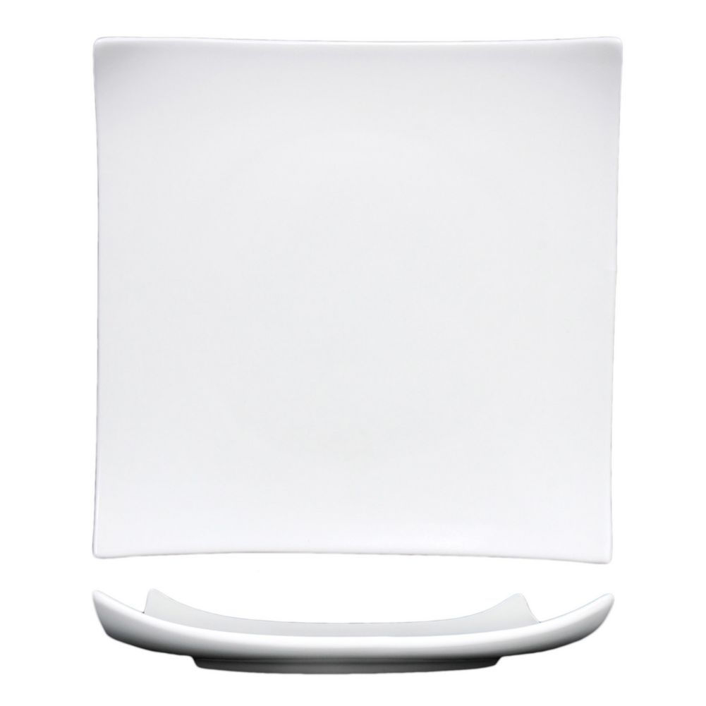 Fortessa&reg; Accentz FSW Fiji 12" Square Coupe Plate