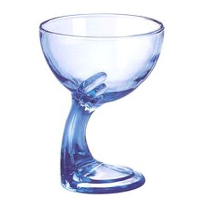 Bormioli Rocco Jerba Blue 12-1/4 Oz Dessert Dish