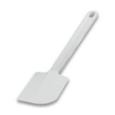 Flexible Plastic Blade Spatula, White, 13-5/8"