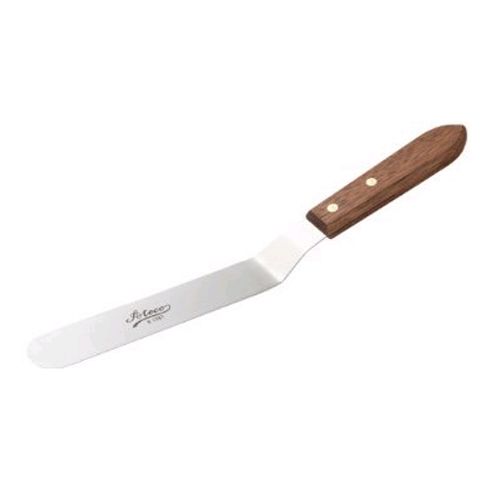 Ateco S/S 12-1/2" Offset Spatula w/ Wood Handle