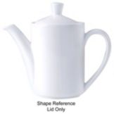 Steelite Intl. Ambassador Burgundy 15 Oz Coffee Pot w/ #3 Lid