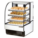 True&reg; Curved Glass Dry Bakery Display Case, 14 Cubic Ft