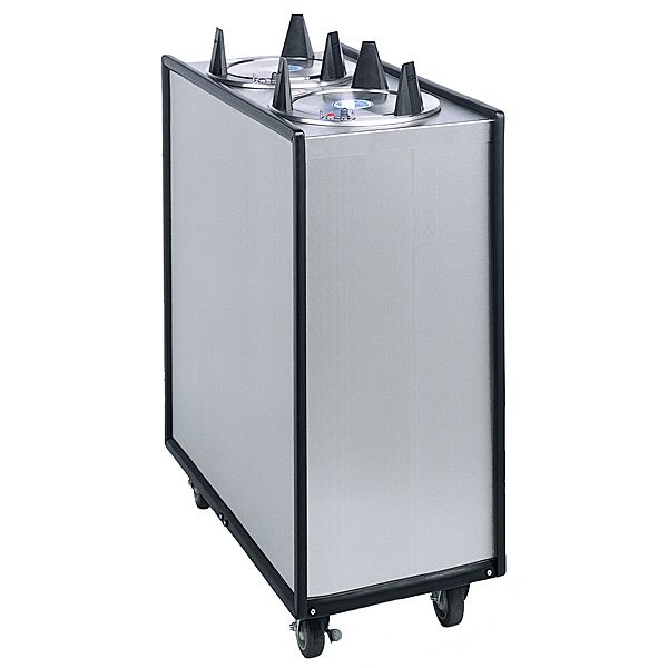 APW 5 in. Lowerator Enclosed Unheated Mobile Plate Dispenser, ML4-5
