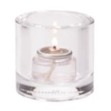Hollowick Clear Thick Glass Tealight Lamp