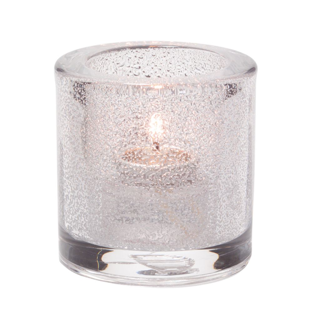 Hollowick Clear Jewel Thick Glass Tealight Lamp