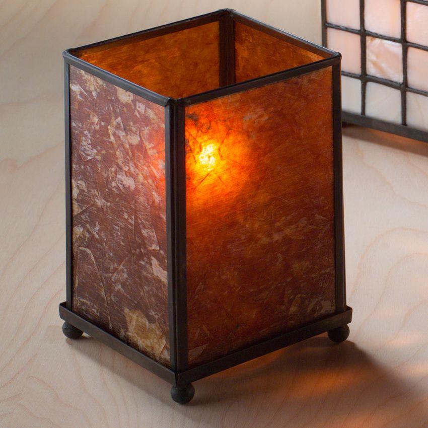 Hollowick Large Panel Lamp w/ Mica Panels