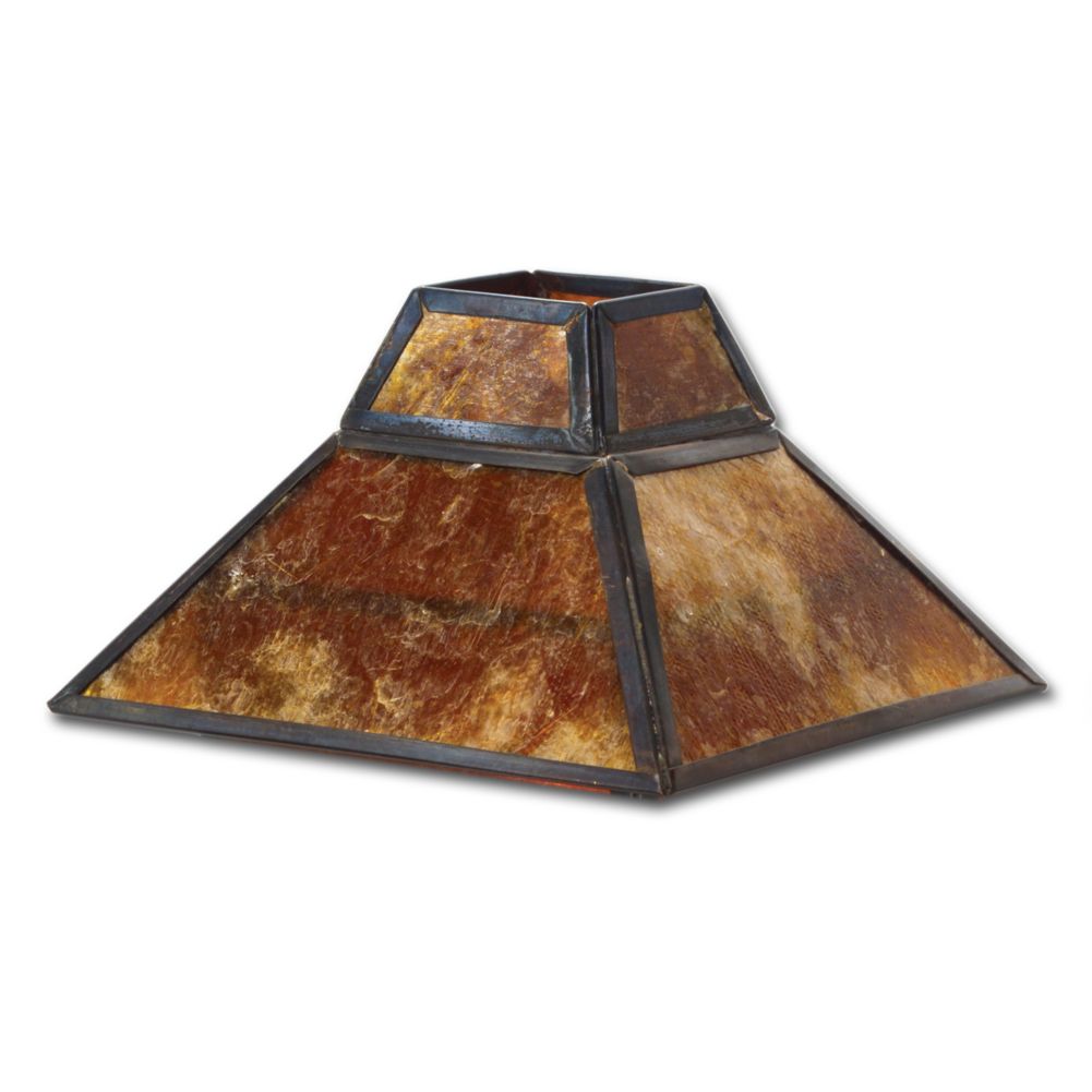 Hollowick Mica Square Shade For 1400A Lamp