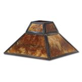 Hollowick Mica Square Shade For 1400A Lamp