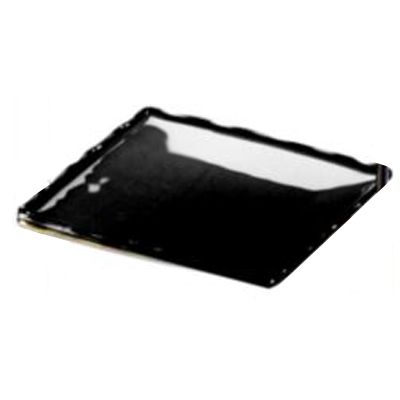 Dover Metals Black 9" Square Coloma Plate