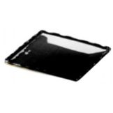 Dover Metals Black 9" Square Coloma Plate